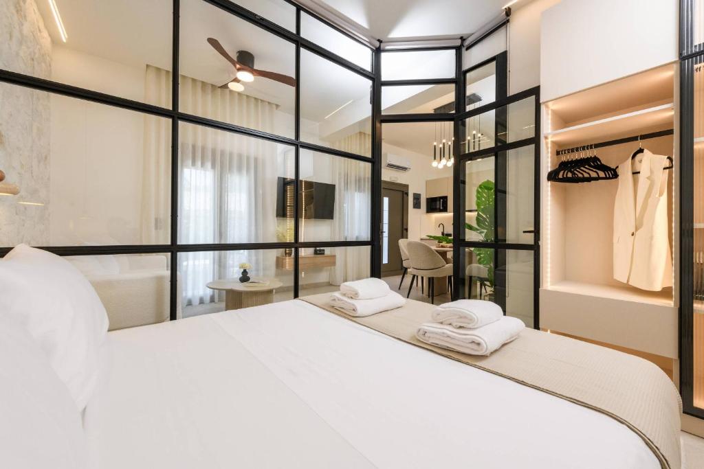 Fully equipped kitchen with dishwasher and coffee machine – Sentio Thassos