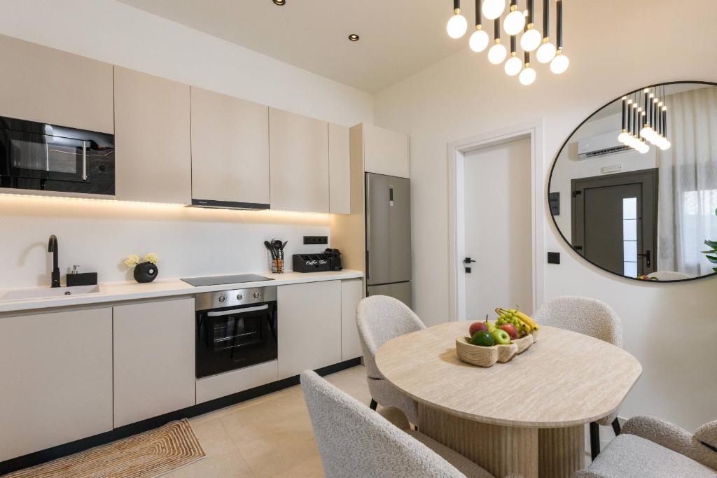 Fully equipped kitchen with dishwasher and coffee machine – Sentio Thassos