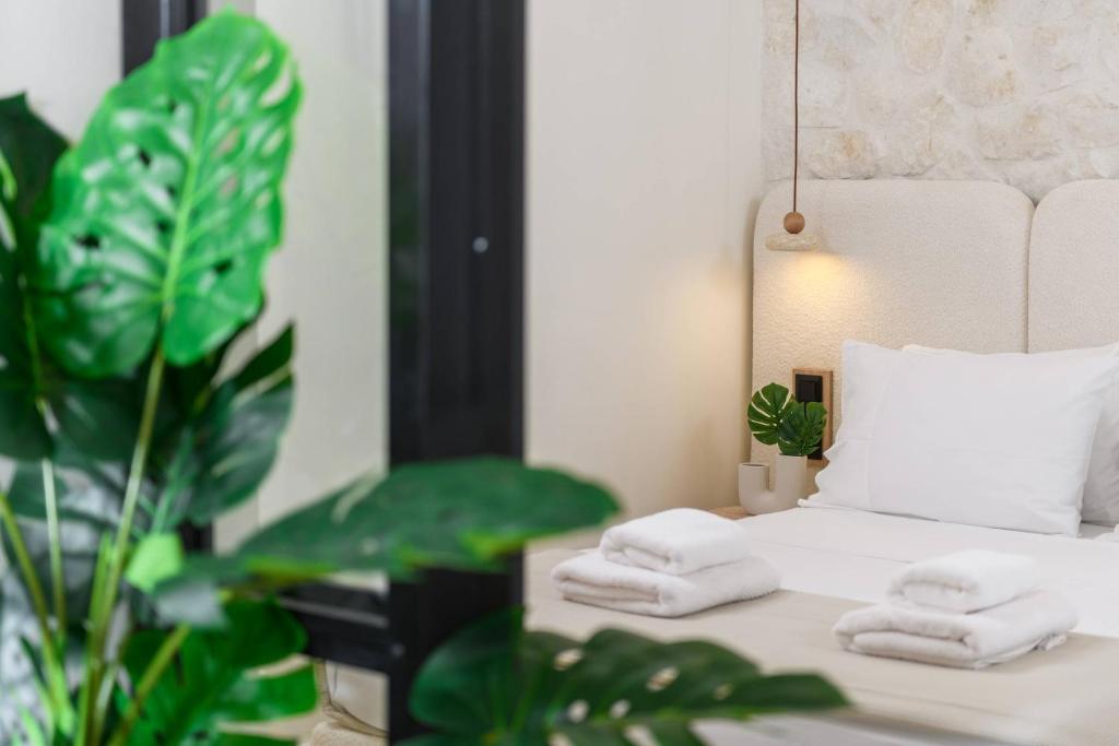 Sentio Thassos Suites exterior with garden and jacuzzi